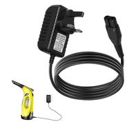5.5V Charger for Karcher Window Vac Cleaners Replacement Window Cleaner Charger Power Lead Plug for Karcher WV2 WV1 WV5 WV50 WV50 PLUS WV55 WV60 WV70-1.5m Line length Black