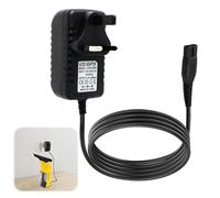 5.5V Charger for Karcher Window Vac WV1, WV2, WV5, WV60, WV75, WV70, WV Classic, Plus, WV5 Premium, Window Vac Charger with 1.5M Charging Cable Lead, Power Supply Adapter for Karcher Window Cleaner