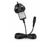 5.5V Window Vac Charger Replacement for Karcher WV1, WV2, WV5, WV50, WV60, WV70, WV75, Classic, Plus & Premium Models - 1.5m Power Supply Cable Lead Plug for Karcher Window Vacuum Cleaner (UK Plug)