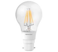Megaman 5.5W LED Filament Classic BC B22 GLS Warm White Dimmable - 146731