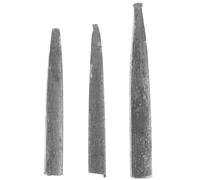 (5.5X0.6cm, One size) 3Pcs Axe Handle Splitting Wedges Cone Shaped Wedges Axe Handle Fixing Accessories