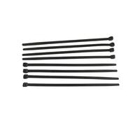 5/6/7 * 100/150/200/250/300/350/400/450/500mm Black Self-Lock Nylon Plastic Strap Wrap Fasten Zip Ties Cable Tie(Noir,5x250mm)