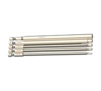 5/6/7/8Pcs Allen Wrenches Drill Bit 1/4inch Hexagon Screwdriver Bit Set Allen Set for Assembling Furniture Professional Repair Tool