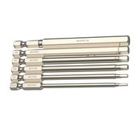5/6/7/8Pcs Hexagon Head Allen Wrenches Drill Bit Set 1/4inch Hexagon Shank Steel Bit Set Allen Screwdriver Professional Repair Tool