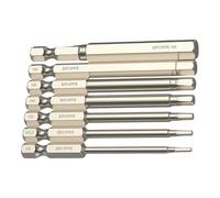 5/6/7/8Pcs Hexagon Head Allen Wrenches Drill Bit Set 1/4inch Hexagon Shank Steel Bit Set Allen Screwdriver Professional