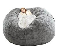 5/6/7ft Giant Bean Bag Chairs for Adults Cuddle Chairs for Living Room Beanbag Chairs Sofa (Stuffing Not Included)