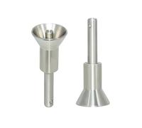 5/6/8/10/12/16/20/25mm Diameter Heavy-Duty Stainless Steel Quick Release Limit Ball Lock Pin for Industrial Manufacturing, 8x90mm