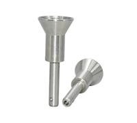 5/6/8/10/12/16/20/25mm Diameter Push Button Stainless Steel Quick Release Ball Lock Pin for Mechanical Fixtures and Molds, 12x45mm