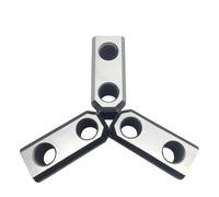 5 6 8 12 CNC Lathe Chuck Jaws Inch Internal Hole Machining Holder Boring Cutting Tool Hollow T Nut Block (Color : SBT 5 inch)