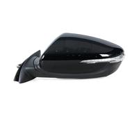 5/6/8PIN Auto Parts Automobile Side Rearview Mirror Components Reflector Exterior Reverse For KIA For Ceed 2012 2013 2014-2018 Complete Wing Mirror Unit(16-18,6pin L Black)