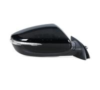 5/6/8PIN Auto Parts Automobile Side Rearview Mirror Components Reflector Exterior Reverse For KIA For Ceed 2012 2013 2014-2018 Complete Wing Mirror Unit(16-18,8pin R Black)