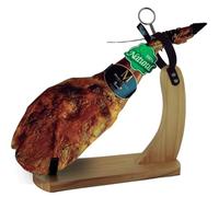 5-6 Kg 100% Iberico Ham Shoulder Bellota with Stand Made in Spain - from Iberico Pigs Fed with Acorns and 100% Natural Curation Process - Jamon Pata Negra - Jamon Iberico Bellota