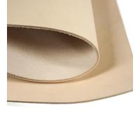 5/6 oz Vegetable Tanned Full Grain Tooling Leather Craft, 2.0mm Pre-Cut Cowhide Square Upholstery Tan (12" X 48")