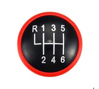 5/6 Speed Gear Shift Knob Cap ABS For Volkswagen VW Golf Jetta MK3 MK4 GTI Polo (Red 6 Speed)