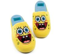 (5-6 UK) SpongeBob SquarePants Mule Slippers (Womens Yellow)