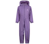 (5/6, Wisteria) Trespass Unisex Kids Waterproof Rain Suit - Button