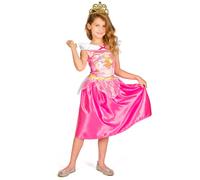 (5 - 6 years (109 - 126 cm)) Aurora Sleeping Beauty Basic Costume for Girls