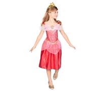 (5 - 6 years (109 - 126 cm)) Classic Aurora Sleeping Beauty Costume for Girls