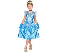 (5 - 6 years (109 - 126 cm)) Classic Cinderella costume for girls