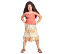 (5 - 6 years (109 - 126 cm))) Deluxe Moana costume for girls