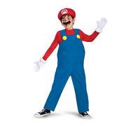 (5 - 6 years (109 - 126 cm)) Mario Deluxe Child Costume