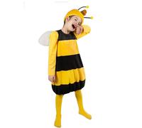 (5-6 years (110-116 cm)) Willy Maya the Bee child costume