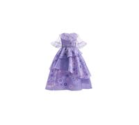 (5-6 Years) AmzBarley Disney Encanto Isabela Kids Deluxe Dress Puffy Yarn Princess Dress Girls Role Play Costume