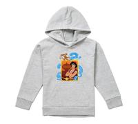(5-6 Years, Athletic Heather) Aladdin Childrens/Kids Diamond In The Rough Abu Magic Lamp Pullover Hoodie
