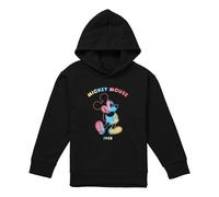 (5-6 Years, Athletic Heather) Disney Childrens/Kids Mickey Mouse Gradient Outline Heather Hoodie