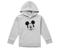 (5-6 Years, Athletic Heather) Disney Childrens/Kids Mickey Mouse Monochrome Heather Hoodie