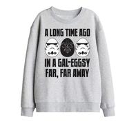 (5-6 Years, Athletic Heather) Star Wars Childrens/Kids GalEggsy Far, Far Away Sweatshirt
