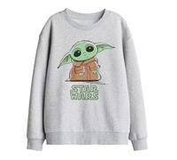 (5-6 Years, Athletic Heather) Star Wars Childrens/Kids Grogu Splash Sweatshirt