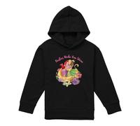 (5-6 Years, Black) Disney Princess Childrens/Kids Besties Shine Ariel Rapunzel Tiana Heather Hoodie
