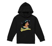 (5-6 Years, Black) Disney Princess Childrens/Kids Jasmine Face Hoodie
