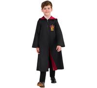 (5-6 Years, Black) Harry Potter Childrens/Kids Deluxe Gryffindor Robe Set