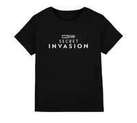 (5-6 Years, Black) Marvel Childrens/Kids Secret Invasion Logo T-Shirt