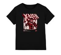 (5-6 Years, Black) Marvel Childrens/Kids X-Men Cyclops Infographic T-Shirt