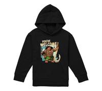 (5-6 Years, Black) Moana Childrens/Kids You're Welcome Maui Hoodie