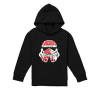 (5-6 Years, Black) Star Wars Childrens/Kids Merry Force Be With You Stormtrooper Christmas Hoodie