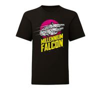 (5-6 Years, Black) Star Wars Childrens/Kids Millennium Falcon T-Shirt