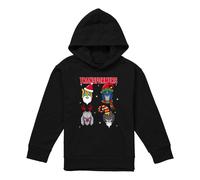 (5-6 Years, Black) Transformers Childrens/Kids Robot Santa Hoodie