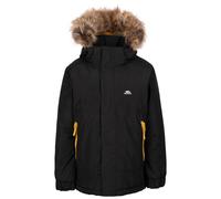 (5-6 Years, Black) Trespass Kids Waterproof Padded Jacket Hood Wyald