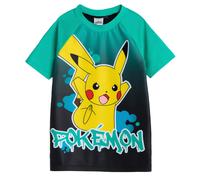 (5-6 Years, Green) Pokemon Boys Pikachu Swim Top