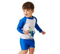 (5-6 Years, Hawaiian Blue) Regatta Childrens/Kids Bubbles The Shark Rash Suit