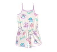 (5-6 Years, Multicoloured) Squishmallows Girls Characters Sleeveless Playsuit