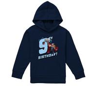 (5-6 Years, Navy) Marvel Childrens/Kids Thor 9th Birthday Hoodie