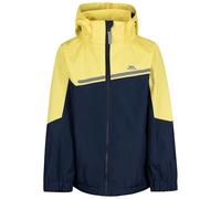 Trespass Boys Submerged Waterproof Jacket - Navy/Yellow - Navy/Yellow - 5-6 Years - 100% Polyester PVC Coating