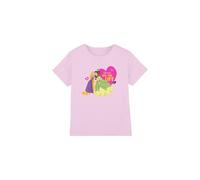 (5-6 Years, Pink) Disney Princess Childrens/Kids Friends Are For Life Valentine's Day T-Shirt