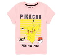 (5-6 Years, Pink) Pokemon Girls Pikachu T-Shirt