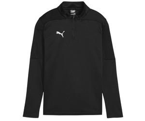 (5-6 Years, Puma Black) Puma Childrens/Kids Quarter Zip Training Fleece Top